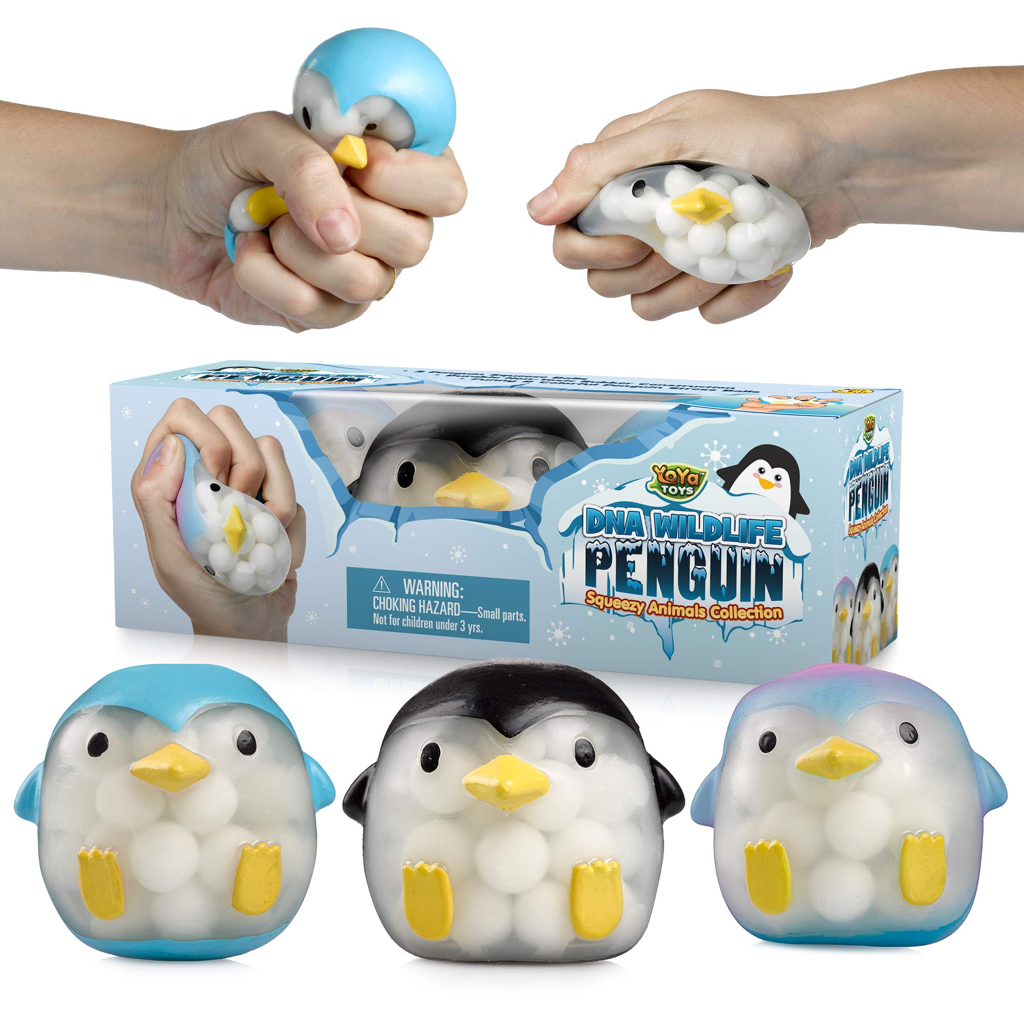 Buy Balls Penguin Stress Balls By YoYa Toys (3Pack) Stimulating