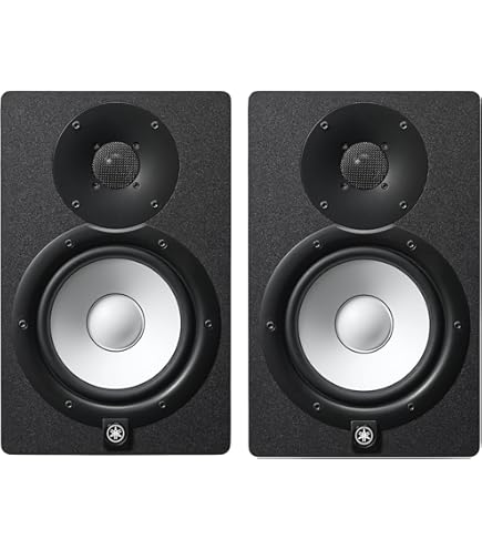 Amazon.com: YAMAHA HS7W 6.5-Inch Powered Studio Monitor (White, 2