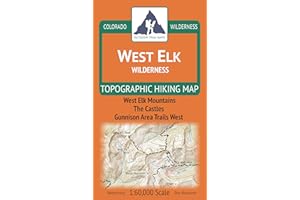 OUTDOOR TRAIL MAPS West Elk Wilderness - Colorado Topographic Hiking Map (2019)