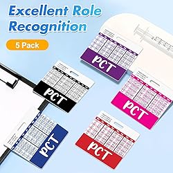 Besoar 5 Pack PCT Badge Buddy Card Holder