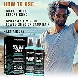Viking Revolution Sea Salt Spray for Hair Men 2 Pack Kelp Aloe Red Algae view 5