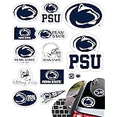 PSU Stickers for Gift, Car, Water Bottle, Laptop, and Phone for Football Fans and University Graduates (PennState Nittany Lions)