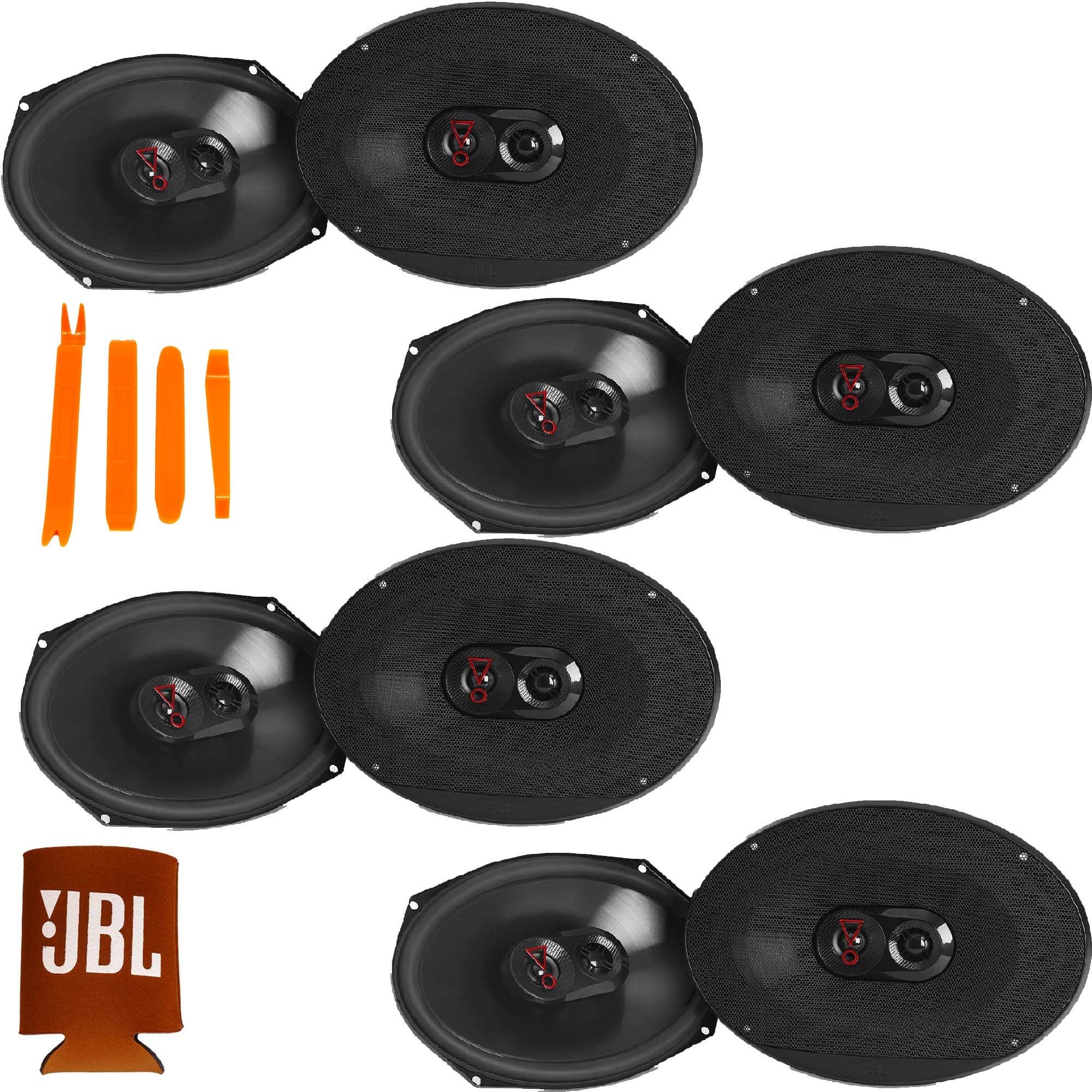 JBL STAGE3 4-Pairs of Stage3 9637AM 6x9 3-Way Coaxial Speakers