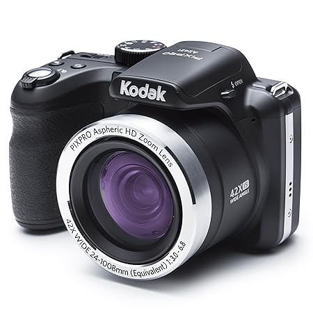 Buy Kodak Pixpro Astro Zoom Az421 16 Mp Digital Camera With 42x Opitcal Zoom And 3 Lcd Screen Black Online At Low Price In India Kodak Camera Reviews Ratings Amazon In