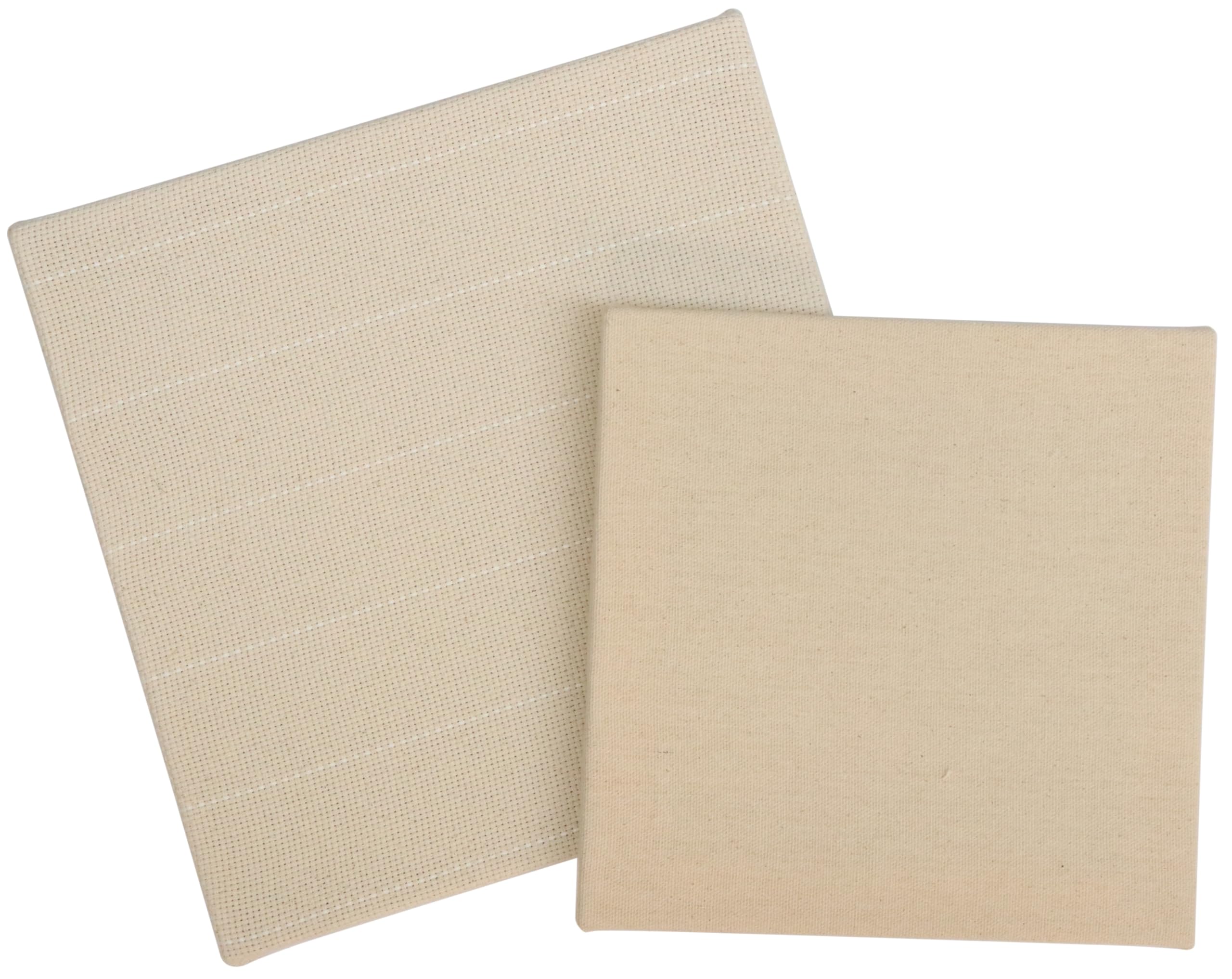 KnitPro - KnitPro Wood (20-25cm) Pre-Stretched Square Punch Frame Set - 2 Pieces