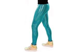 Revolver Fashion / Funstigators Festival Clothing: Men's Holographic Disco Meggings - Made in USA