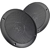 5” Water Resistant Speakers for Marine, RVs, & Hot Tubs – Pair