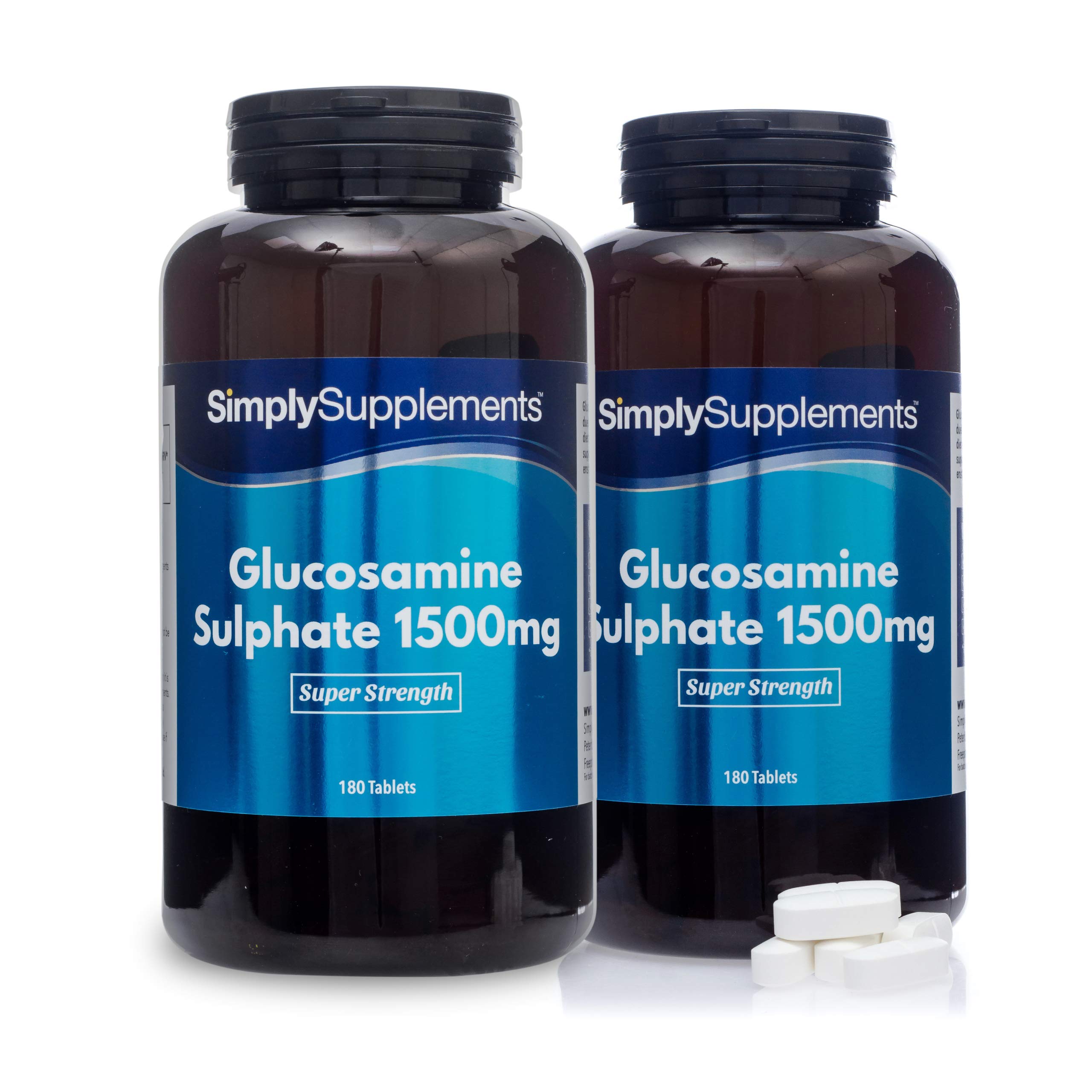 Glucosamine Sulphate 1500mg Tablets 360 Total = Up to 1 Year Supply