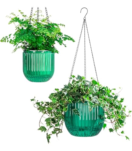 Hemoton Jardinière à Fleurs Jardinières En Plastique Jardinières