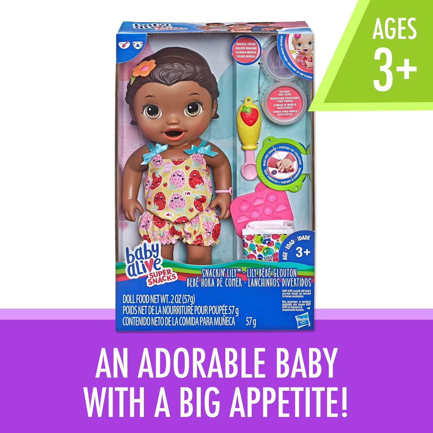 baby alive snackin lily african american