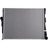 TRQ Radiator Assembly | For 1999-2000 323i 99 323is 2001-2006 325Ci 2001-2005 325i 325xi 328Ci 328i 328is 330Ci 330i 330xi 2003-2008 Z4 CU2636