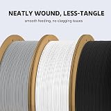 ELEGOO PLA Plus Filament 1.75mm White Grey 2KG 2 Pack 1kg Each view 4