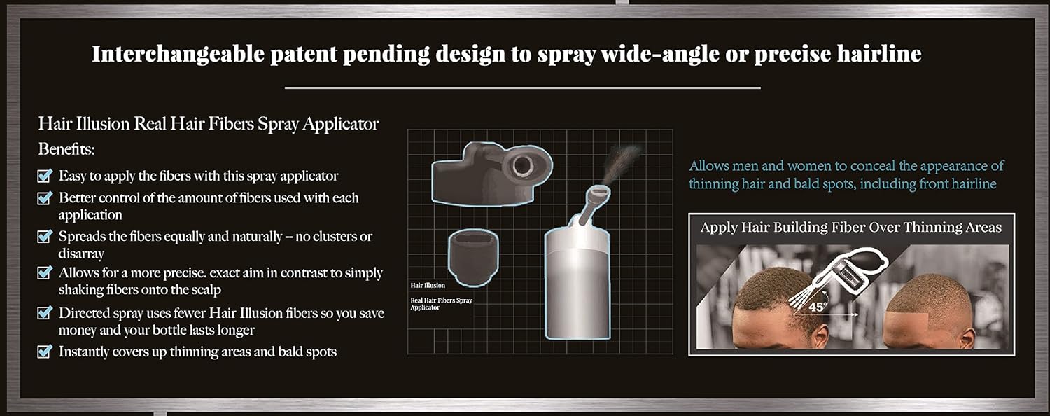 Amazoncom Hair Illusion Spray Applicator Not A Full Bottle