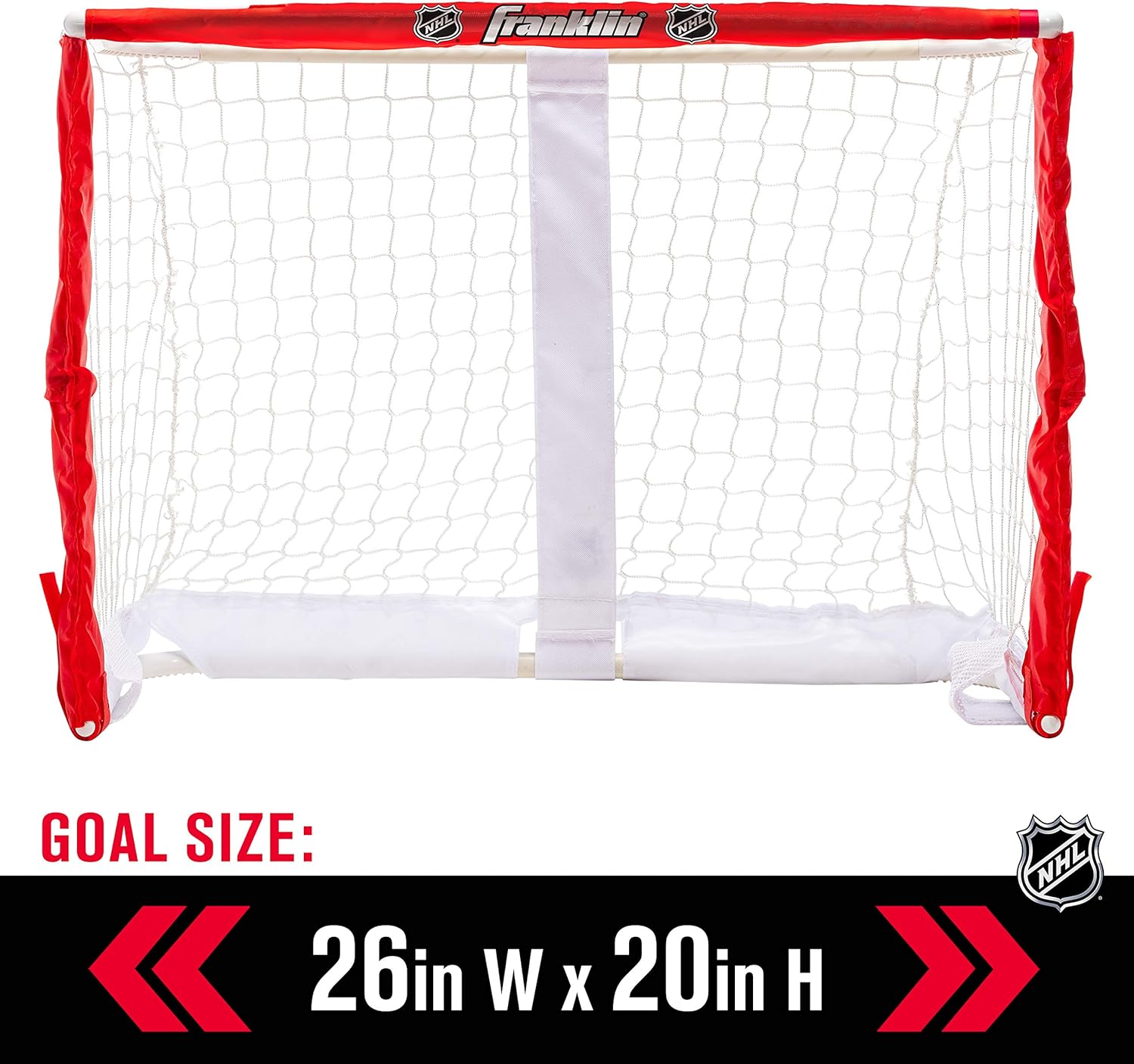 Franklin Sports Knee Hockey Goal Set - Mini Hockey Goal Set - Kids Hockey Set - Easy Transport with Exclusive Fold-N-Go Design - NHL - Great for Kids : Sports & Outdoors