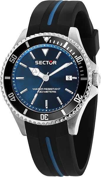 SECTOR NO LIMITS Reloj Analógico para Hombre de Cuarzo con Correa en Silicona R3251161037