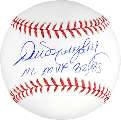 dale murphy autographed baseball