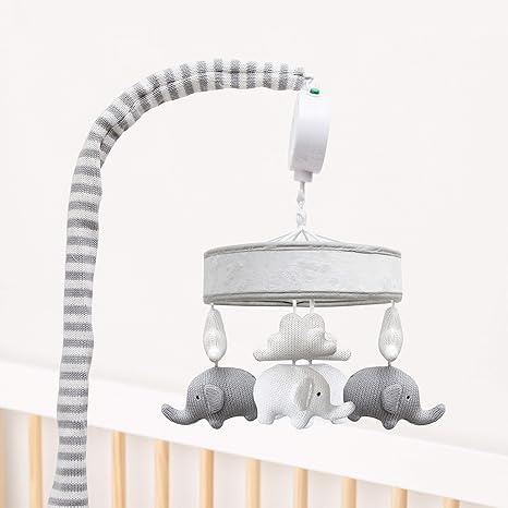 grey nursery mobile