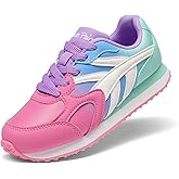 DREAM PAIRS Girls Sneakers Lace-up Tennis Running Casual Footwear LilLegends Lightweight Classic Walking Shoes for Little/Big Kid
