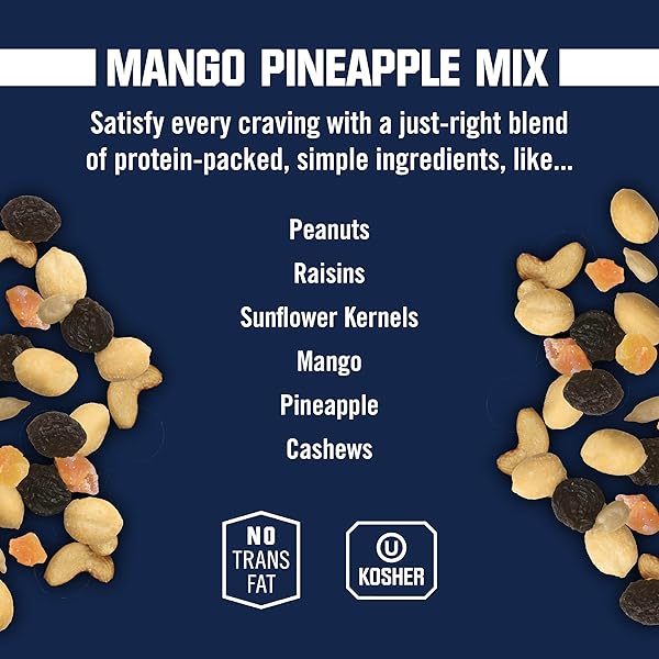 KAR’S NUTS VARIETY PACK TRAIL MIX SNACKS -YOGURT APPLE NUT, MANGO PINEAPPLE MIX, SWEET ‘N SPICY – GRAB & GO BAGS, INDIVIDUAL SNACK PACKS (PACK OF 24), GLUTEN-FREE TRAIL MIX SNACK