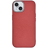 ULXITEYU for iPhone 14 Plus Case Wine Red, Soft TPU