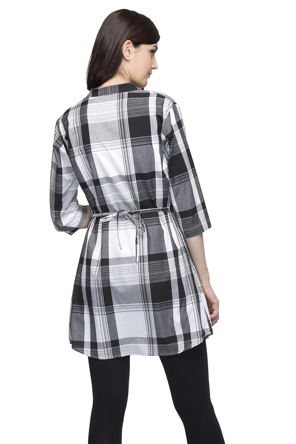 one femme women's cotton dress (black)