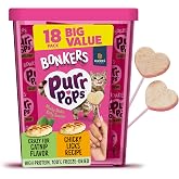 Bonkers Purrpops Lollipop Cat Treats Freeze Dried Chicken &amp; Catnip 18 Pack