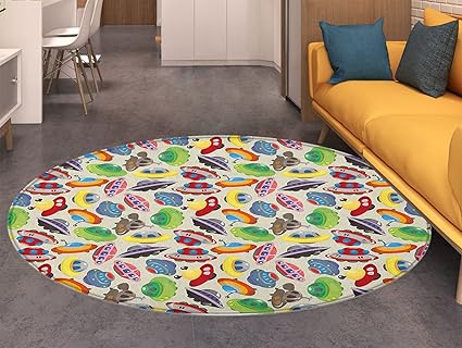Amazon Com Space Dining Room Home Bedroom Carpet Floor Mat