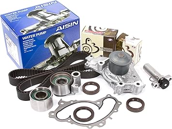 Amazon Com Evergreen Tbk257hwpa Compatible With 95 04 Toyota Lexus Es300 Rx300 1mzfe Timing Belt Kit Aisin Water Pump Automotive
