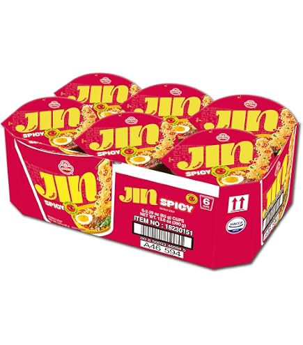 Amazon.com : OTOKI Jin Ramen Spicy Cup Noodles – Authentic Korean