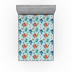 Ambesonne Pirates Fitted Sheet Set, Pirates