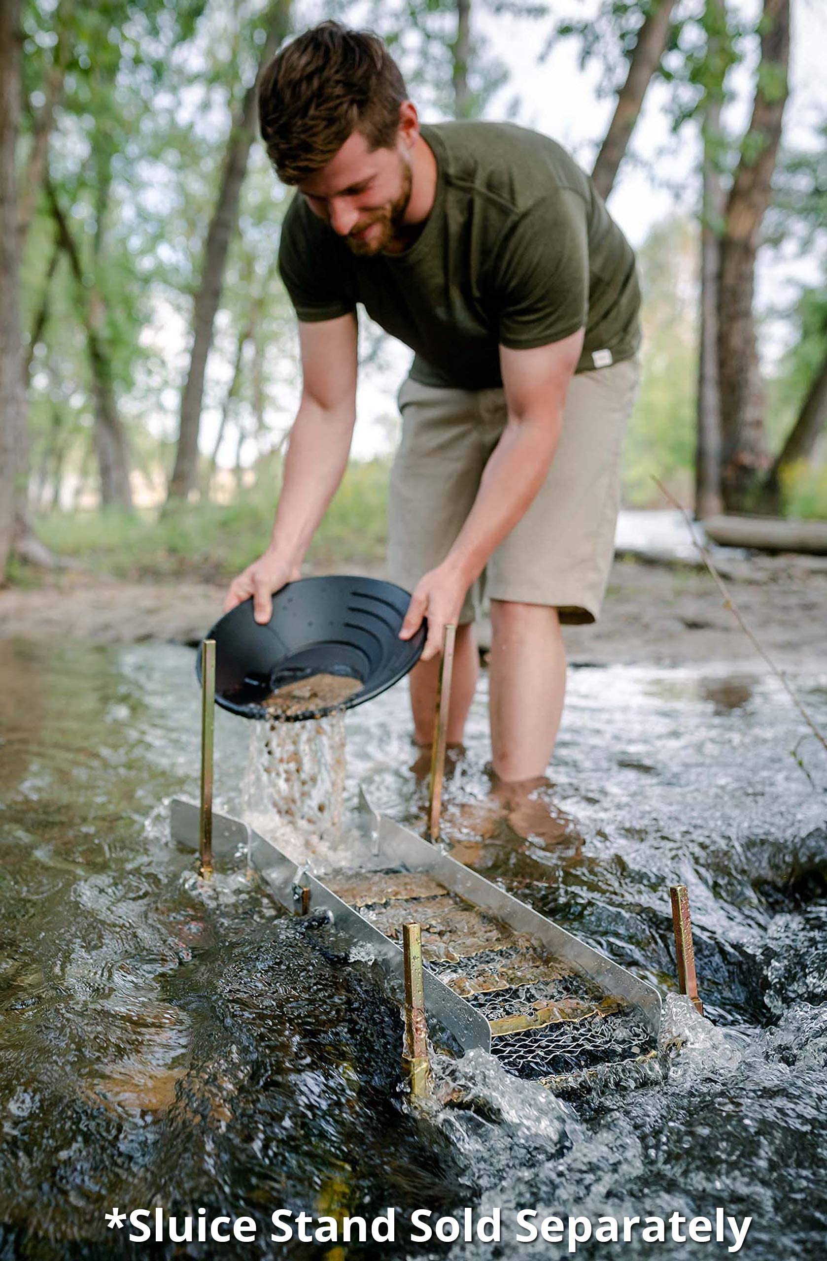 StanSport Sluice Box aus Aluminium, 76,2 cm, silberfarben 4