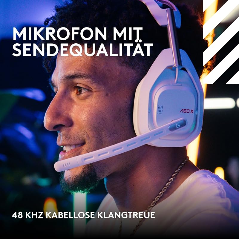 Astro A50 X Lightspeed, Kabelloses Gaming-Headset + Basisstation