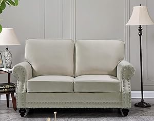 US Pride Furniture S5676-L Love Seats, Beige