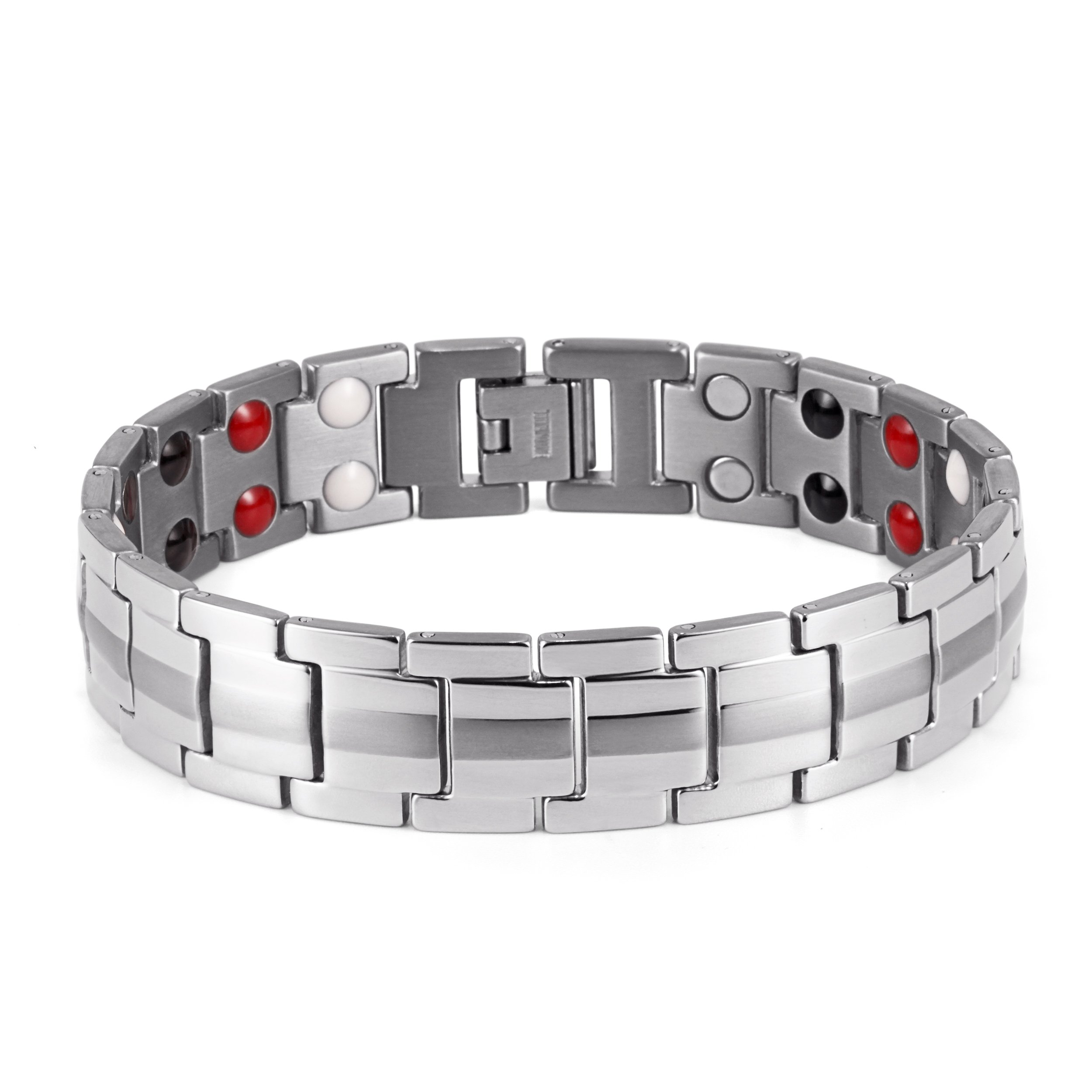 INTERCHARMS MAGNETIC BRACELET GERMANIUM - SILVER