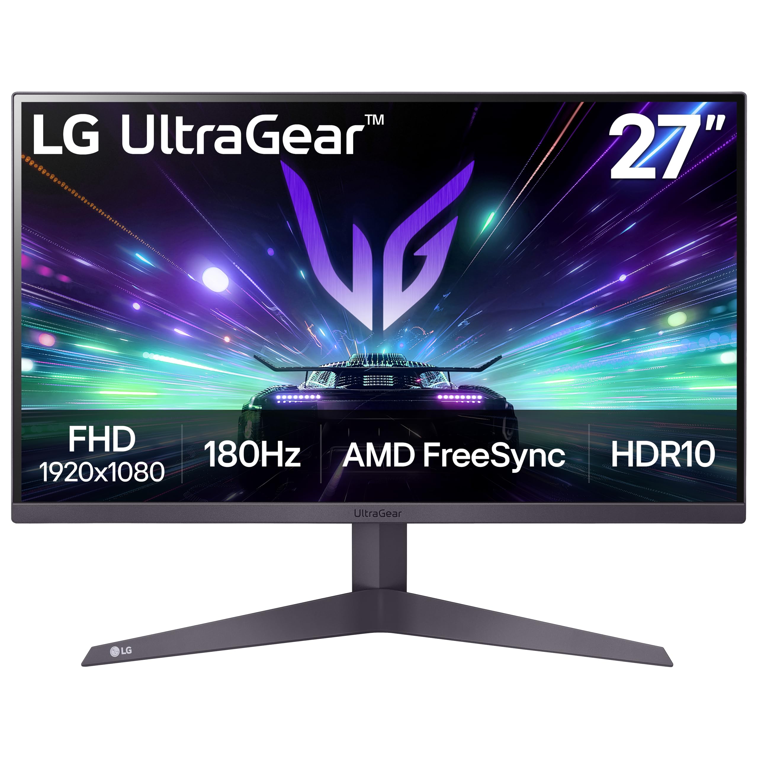 Photo 1 of ******NO RETURN***** NO REFUND**** ONLY FOR PARTS ******* LG 27GS40W-B 27-Inch Ultragear FHD (1920 x 1080) Gaming Monitor, 180Hz, HDR10, AMD FreeSync, HDMI, DisplayPort, H/P Out, Black