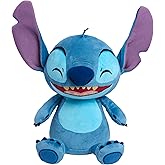 Disney Stitch Crack Me Up Stitch 11-inch Plush with Sounds and Motion | Wiggles, Giggles, and Laughs, Stuffed Animal, Holiday Stocking Stuffers, Gifts, Presents,