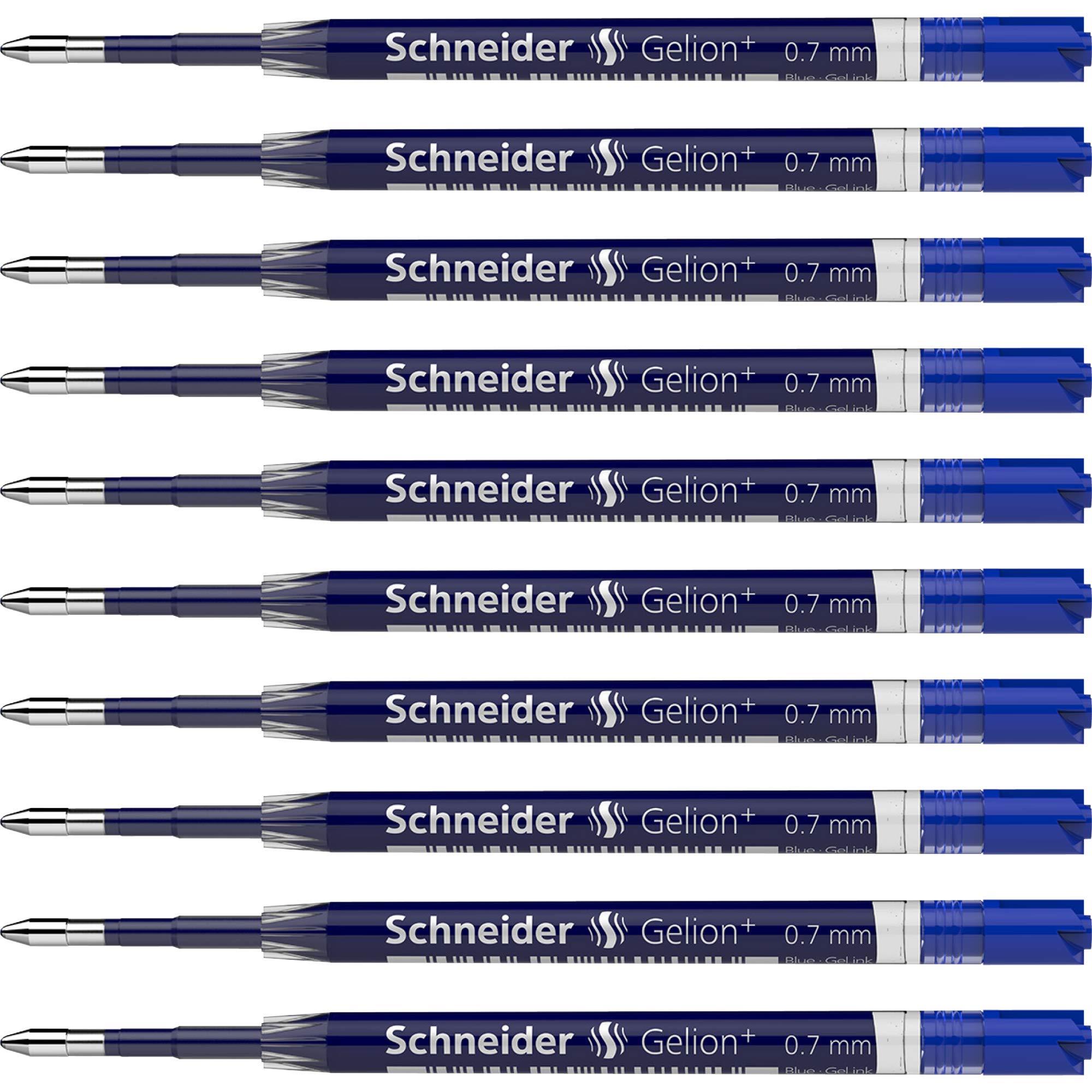 Schneider Gelion Plus Gel Refill, Pack of 10, Blue