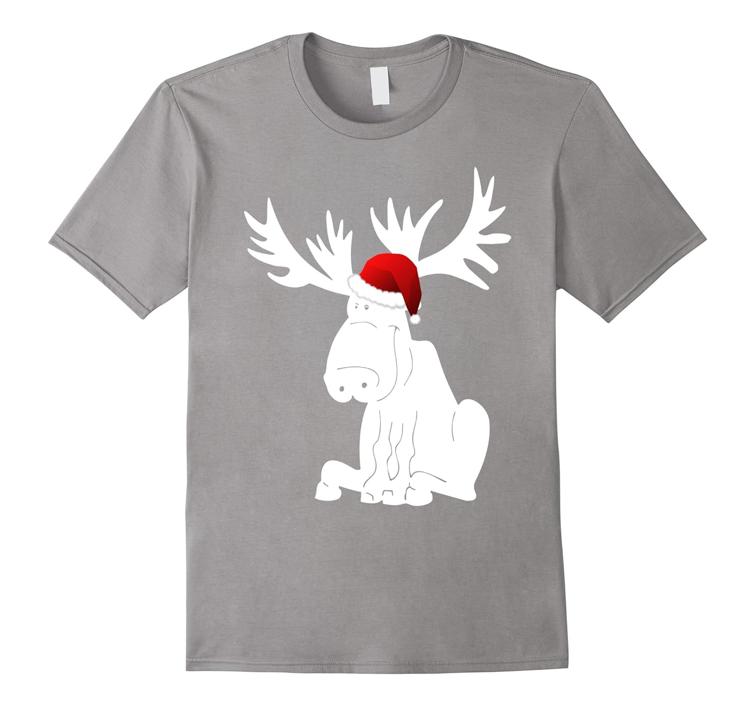 Christmas Pajama Shirt - Christmas Moose T-Shirt-ANZ