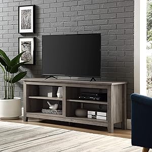 Home Accent Furnishings Lucas 58 Inch Television Stand in Grey Wash
