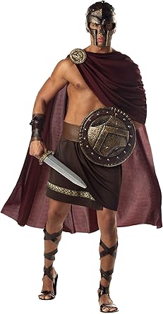 Amazon Com Spartan Warrior Costume Clothing