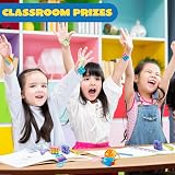 JOYIN 30 Pcs Square Pop Fidget Keychains 3.8 cm silicone stress relief view 7