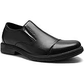 Men's Orthopedic Business Leather Dress Shoes: Comfortable Arch Support Plantar Fasciitis Formal Tuxedo Oxford, Casual Fashion Modern Wingtip Slip On Loafers for Foot and Ankle Pain Relief