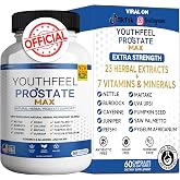 GREENVIFY Youthfeel Prostate Max Support Supplement, Natural Urinary Flow and Prostate Health Complex, 60 Capsules