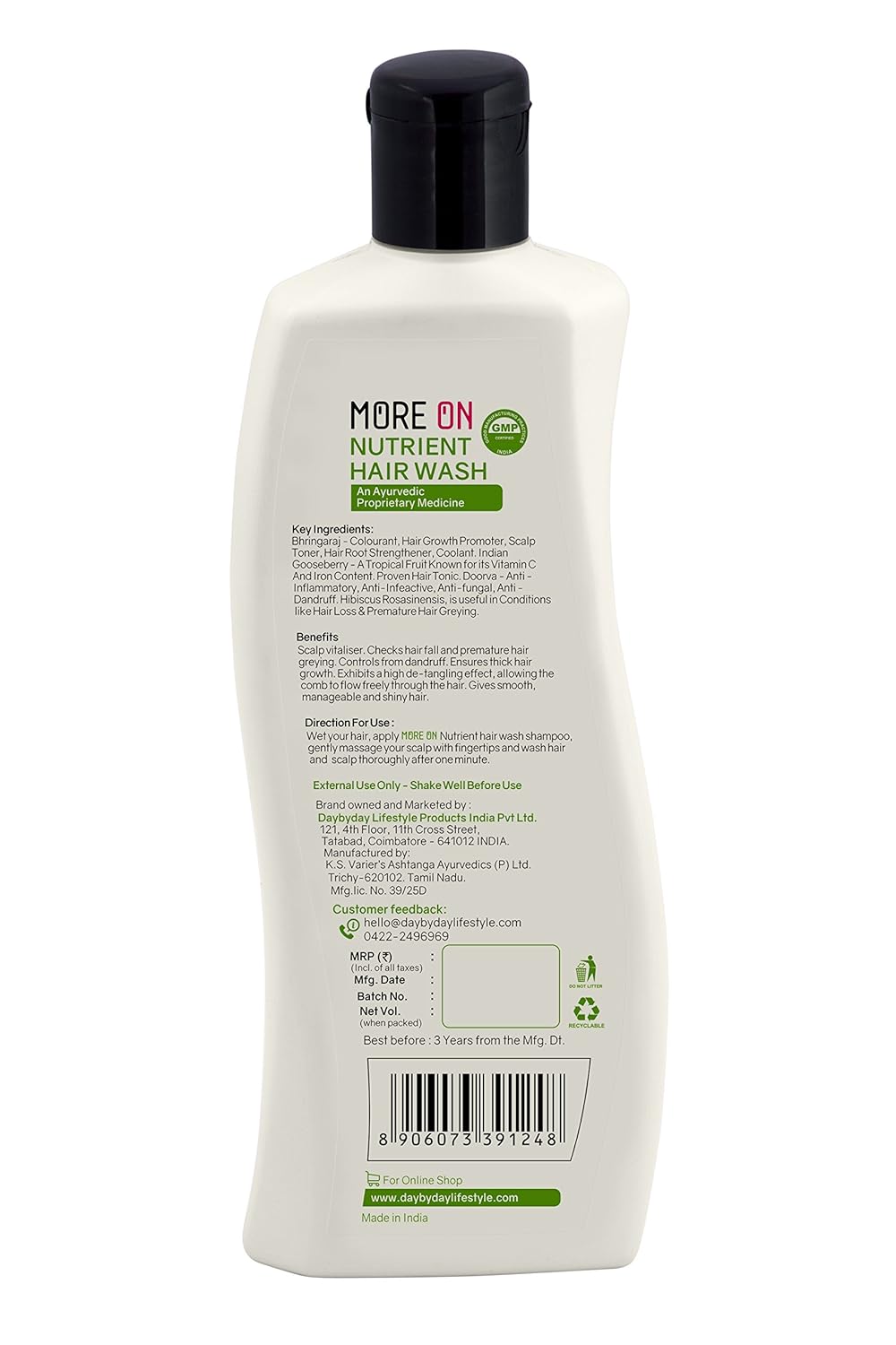 Buy More On Nutrient Hair Wash Ayurvedic 200ml Online At Low