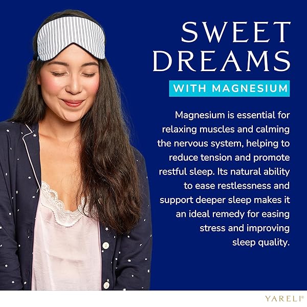 YARELI MAGNESIUM LOTION FOR SLEEP AND PAIN RELIEF, UNSCENTED BODY AND FOOT CREAM WITH TOPICAL MAGNESIUM CHLORIDE, ARNICA AND MSM FOR ADULTS AND KIDS, 4OZ