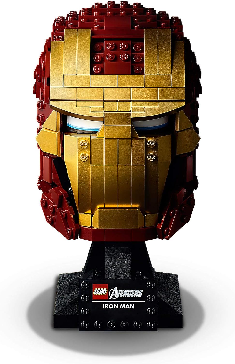 LEGO 76165 Super Heroes Marvel Iron Man Helmet Display Building Set, Collectible Gift Model for Adults, Multicolor - Image 3