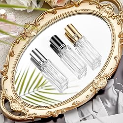 Domensi 30 Pcs 20 ml Empty Glass Perfume Bottles