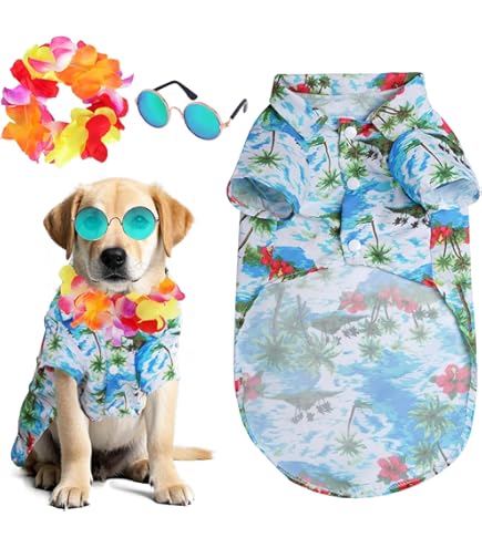For Pet Lovers Personalized Face Tropical Leaves Pet On Hawaiian