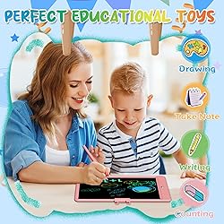 PYTTUR LCD Writing Tablet for Kids 10 Inch Colorful