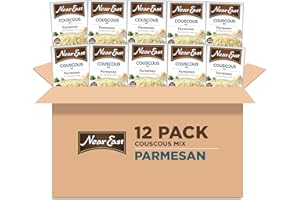 Near East Couscous Mix, Parmesan Cheese, 5.9oz Boxes (12 Pack)